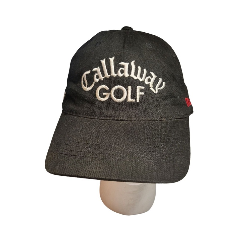 Callaway Golf Adjustable Strap Hat Rule 35 Black White Outdoors Casualwear Cap
